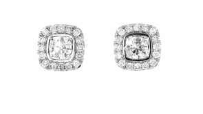 1.00 ct. t.w. Diamond Earring Jackets in 14kt White Gold