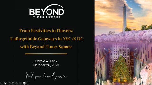 From Festivities to Flowers: Unforgettable Getaways in NYC and DC with Beyond Times Square