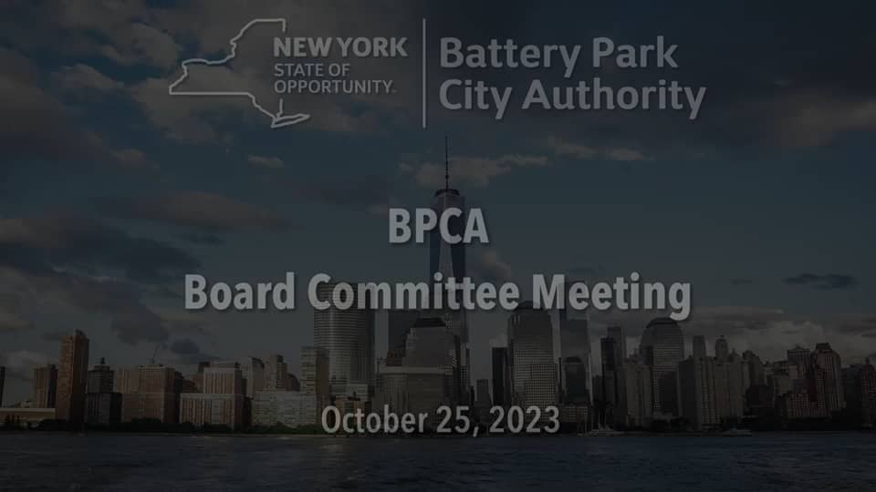 BPCA Board Meeting 102523 on Vimeo