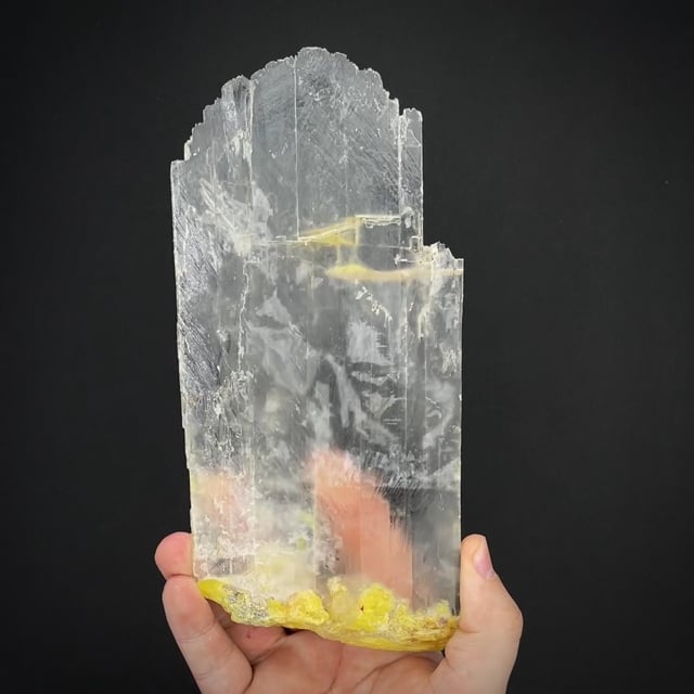 huge Gypsum with Sulfur (rare)