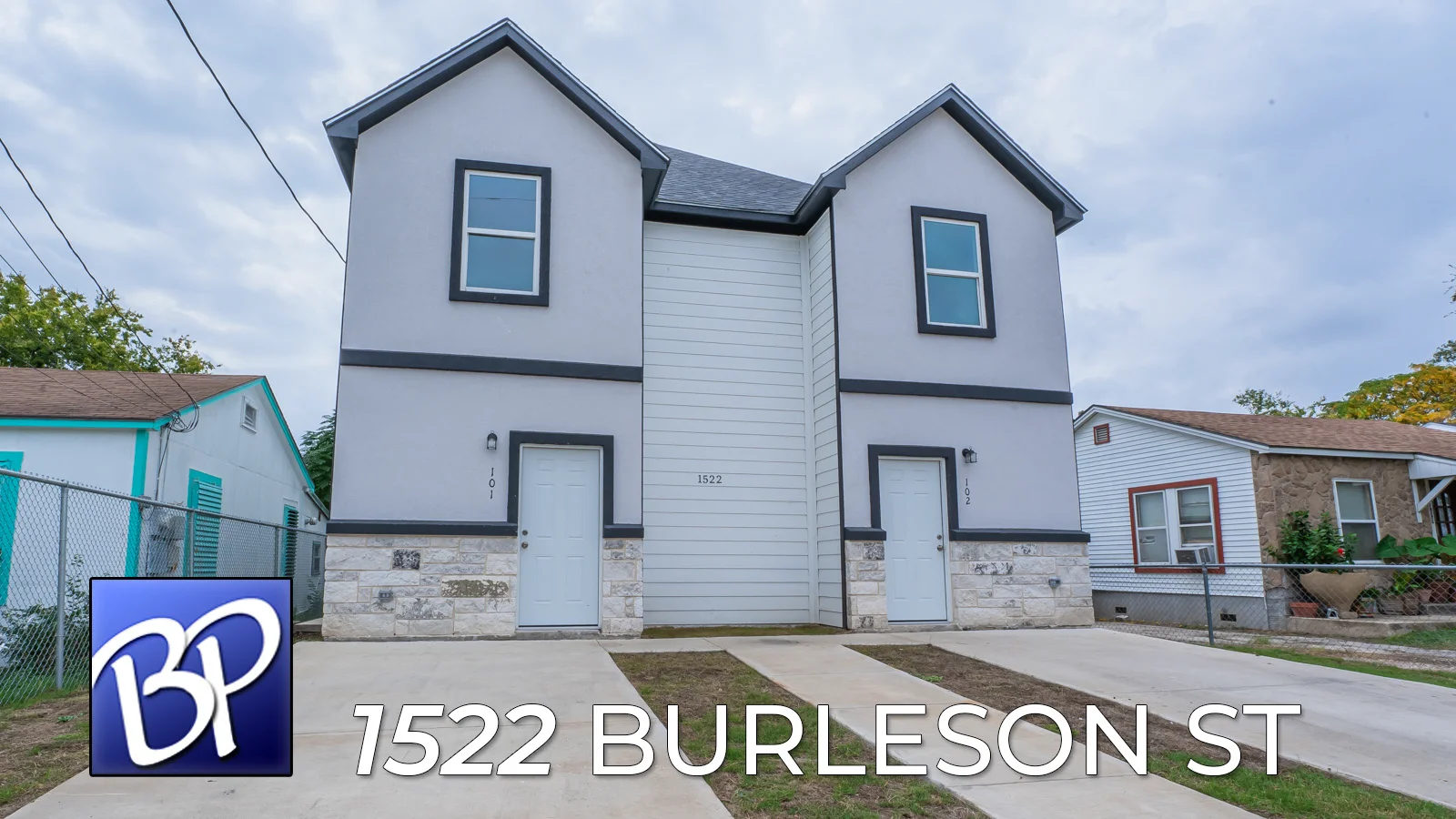 Duplex For Sale 1522 Burleson St, San Antonio, Texas 78202 on Vimeo