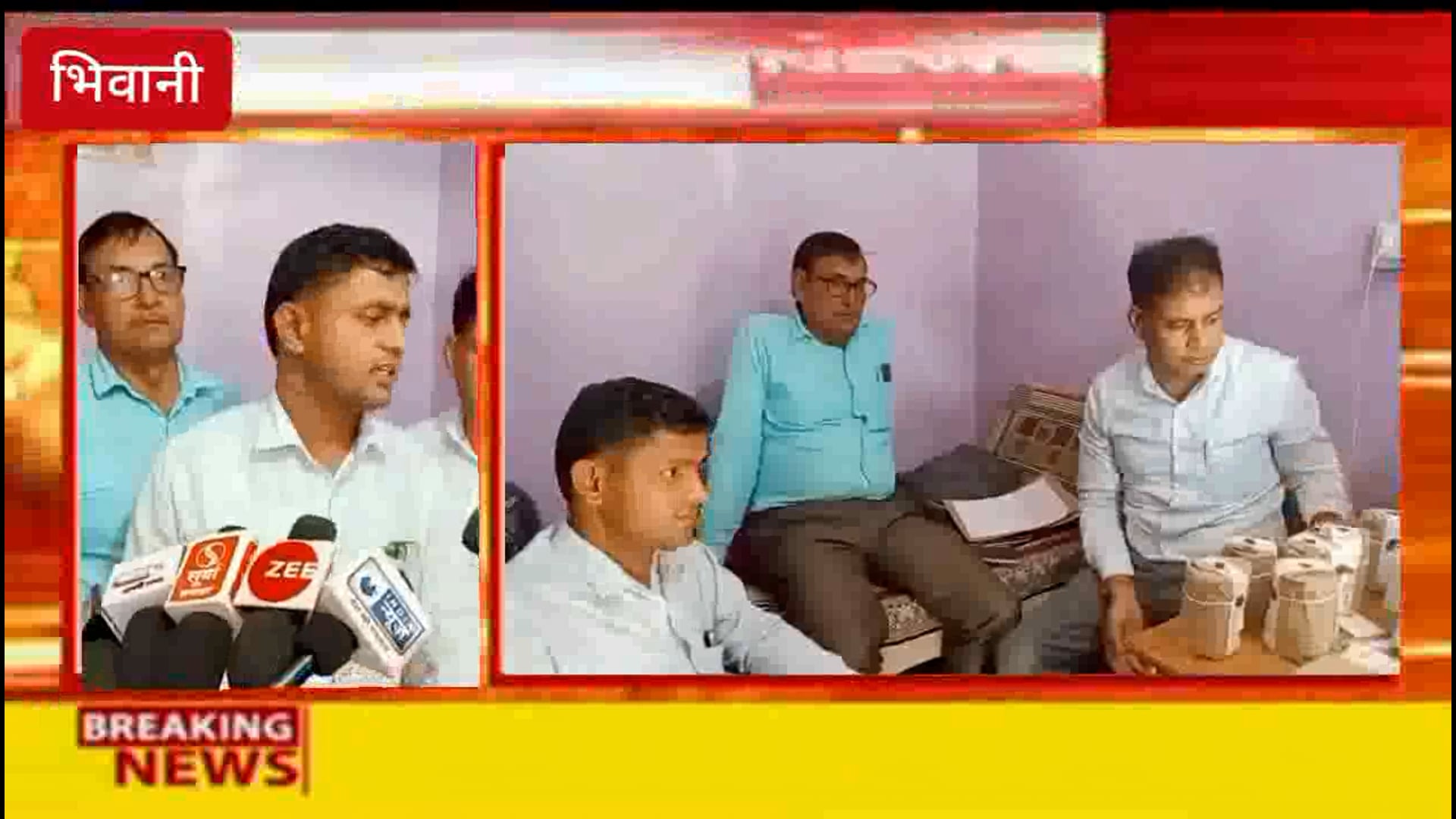 #भिवानी में खादय अधिकारी व सीएम फलाइंग की संयुक्त टीम ने की शहर की मिष्ठान वितरको की दुकानों में छापा मारी