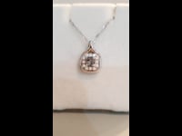 18K White Gold Alexandrite Pendant 1982727