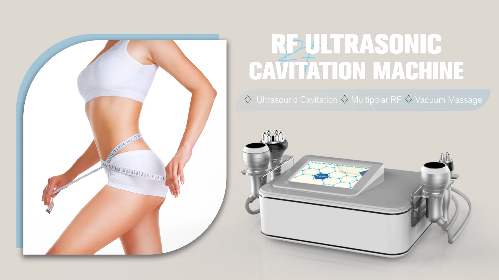 RF Ultrasonic Cavitation Machine|cavitation rf vacuum machine