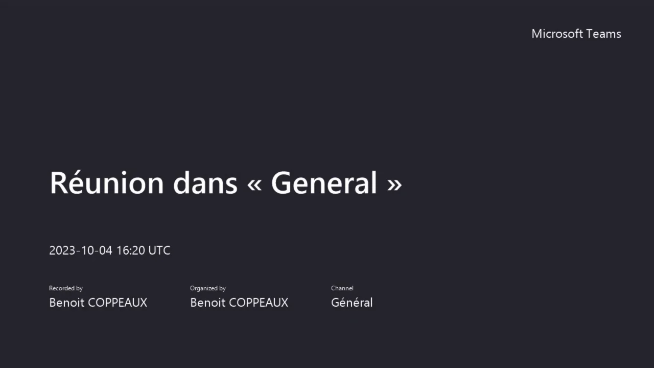 Tutoriel Teams ‐ Réalisée avec Clipchamp on Vimeo