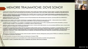 Le memorie emozionali e corporee traumatiche