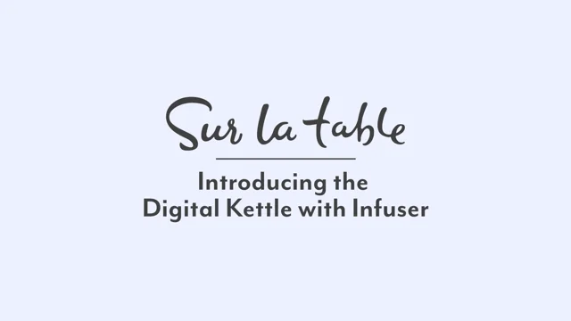 Sur La Table Digital Kettle with Auto Infuser