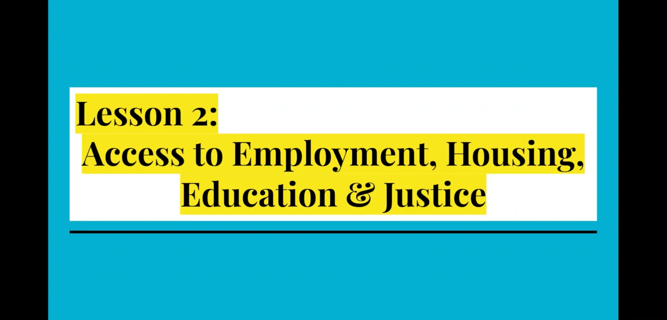 Module 5 Lesson 2 on Vimeo