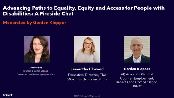 Advancing Paths to Equality, Equity and Access for People with Disabilities