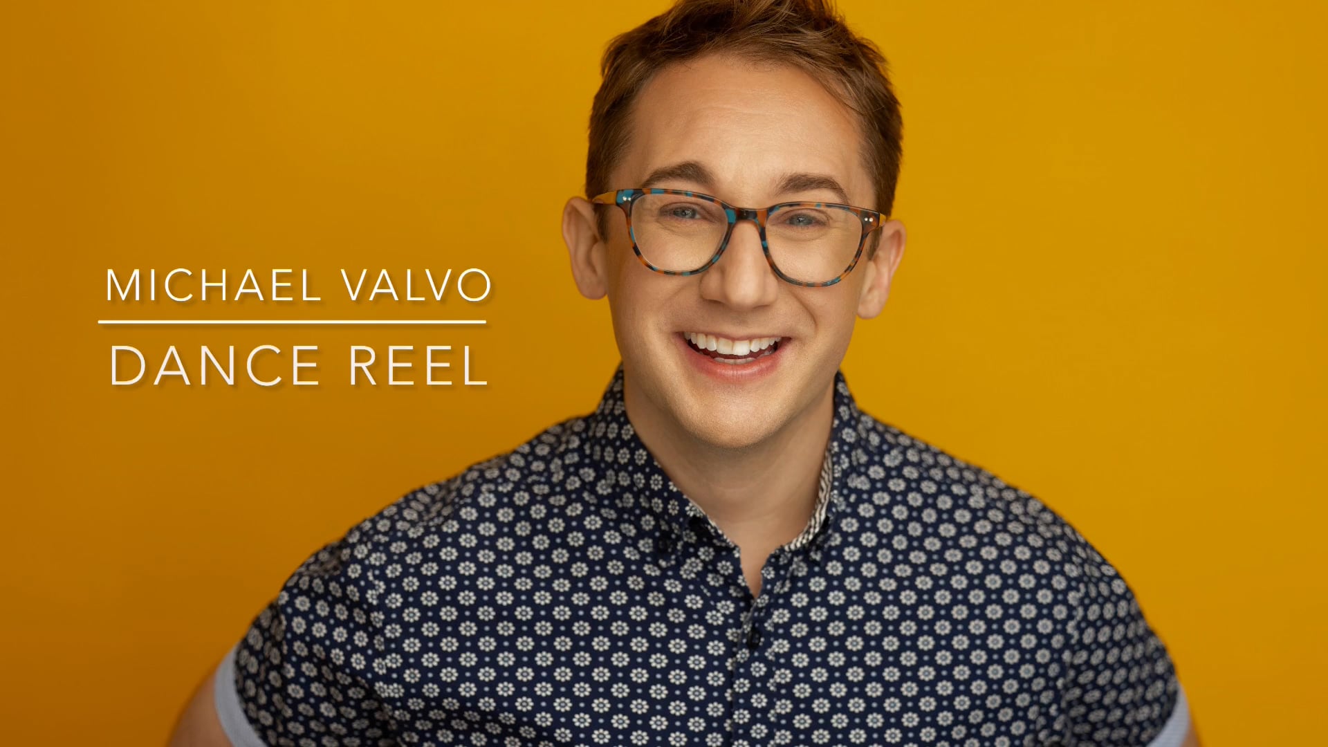 Michael Valvo Dance Reel