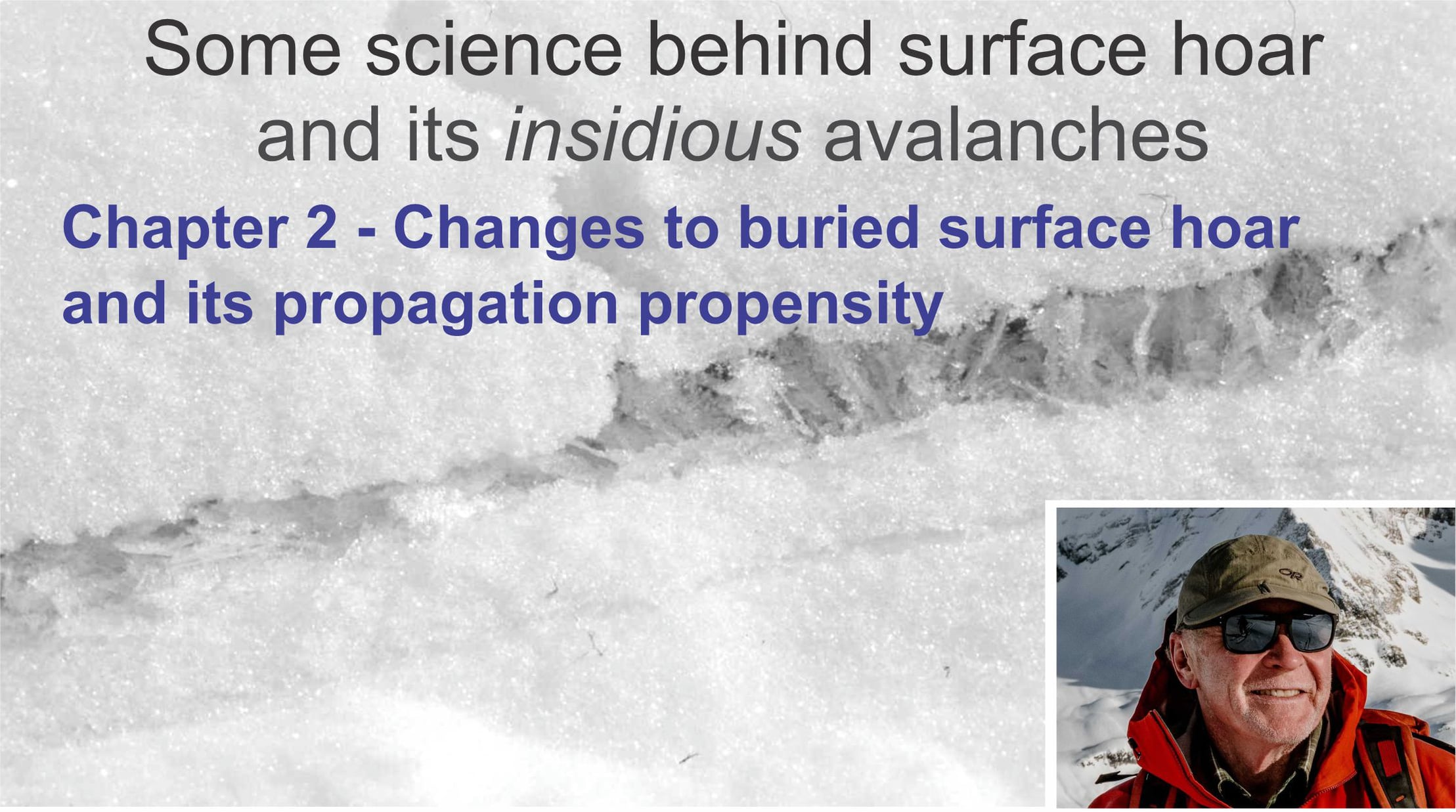 Some science behind surface hoar - Chapter 2