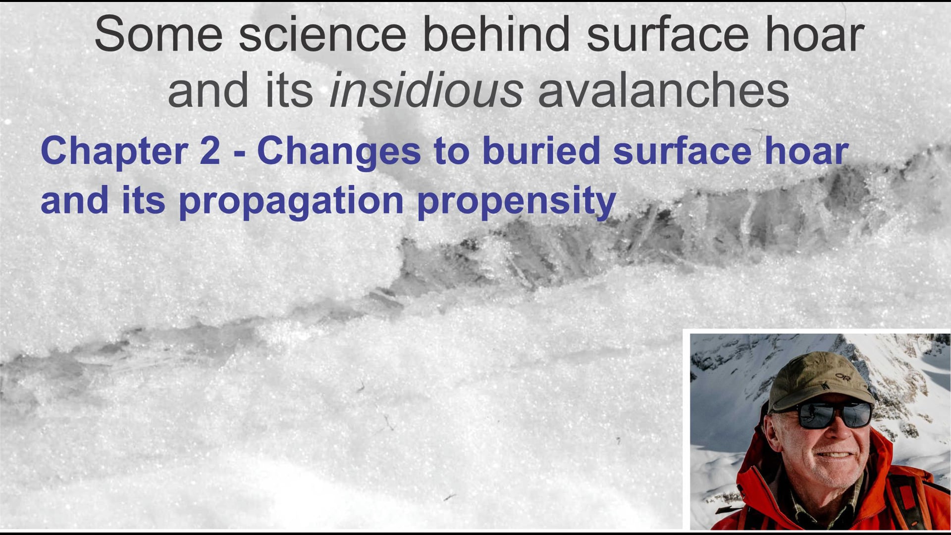 Some science behind surface hoar - Chapter 2