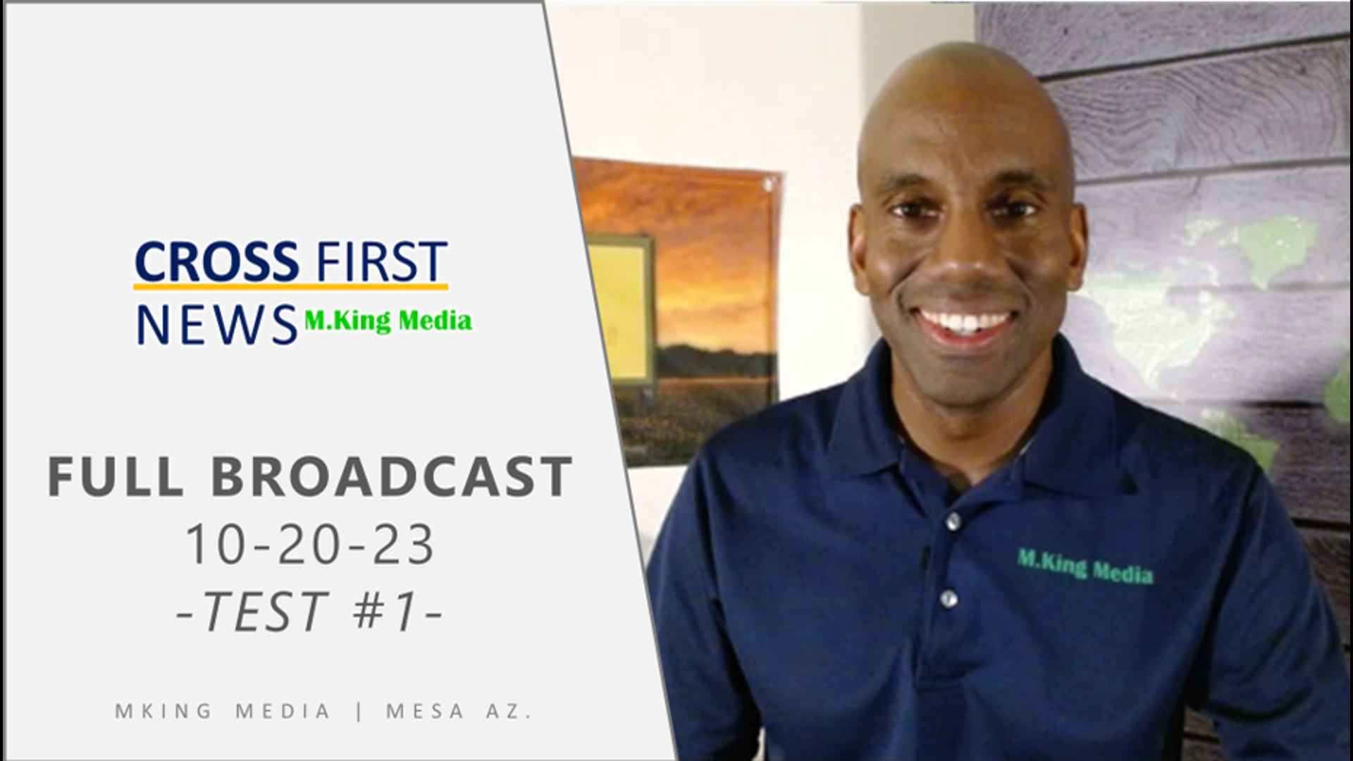 Cross First News - Week of Oct 20.23 Full Broadcast | M.King Media