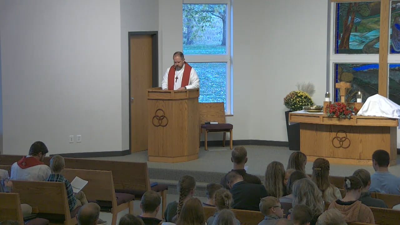 Sermon for October 29, 2023