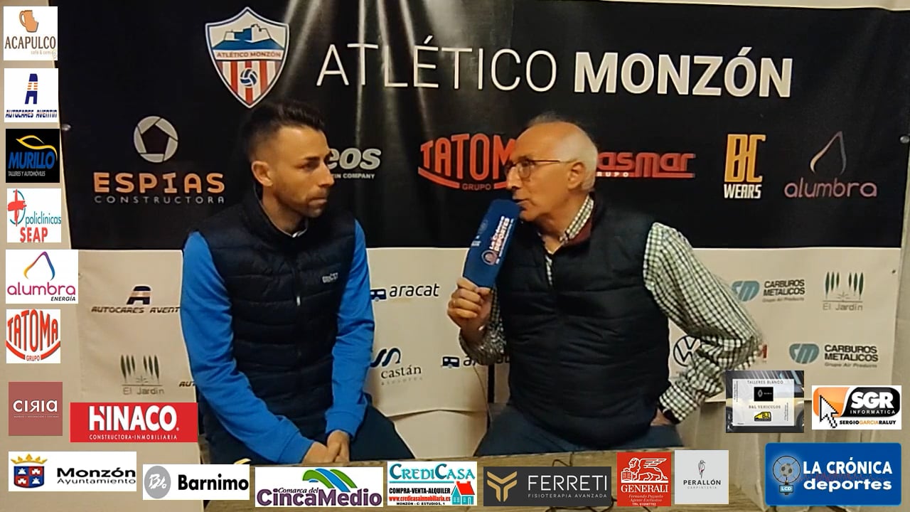 JOSÉ CARLOS GALLEGO (Entrenador Almudevar) At Monzón Alumbra 0-0 Almudevar / J 8 / 3ª División