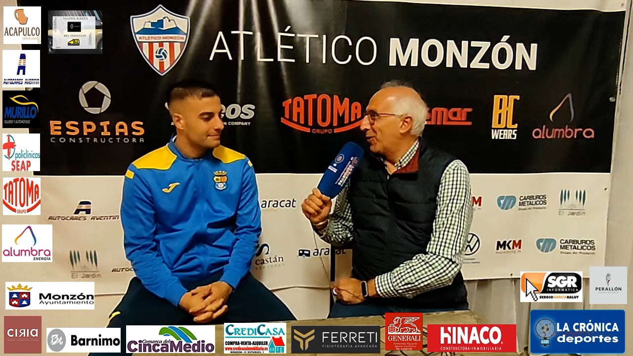 MARCOS SANCHEZ VALLEJO (Jugador Almudevar) At Monzón Alumbra 0-0 Almudevar / J 8 / 3ª División