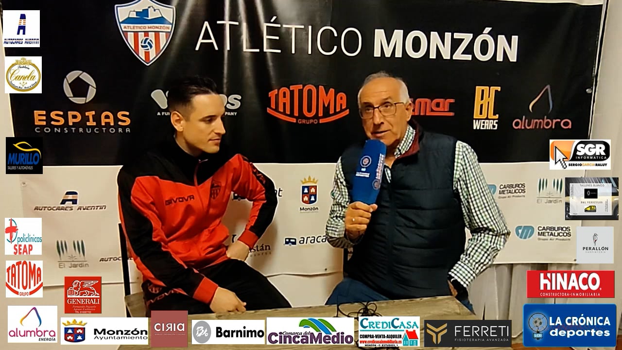 ERIC JEREZ (Jugador Monzón) At Monzón Alumbra 0-0 Almudevar / J 8 / 3ª División