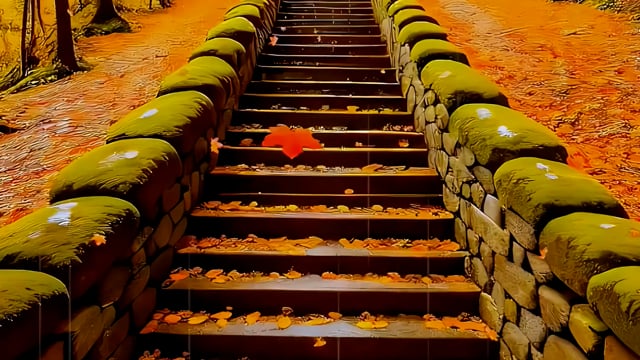 Stairs to the sky, colorful, grass, bonito, clouds, nice, green, harmony,  amazing, HD wallpaper | Peakpx