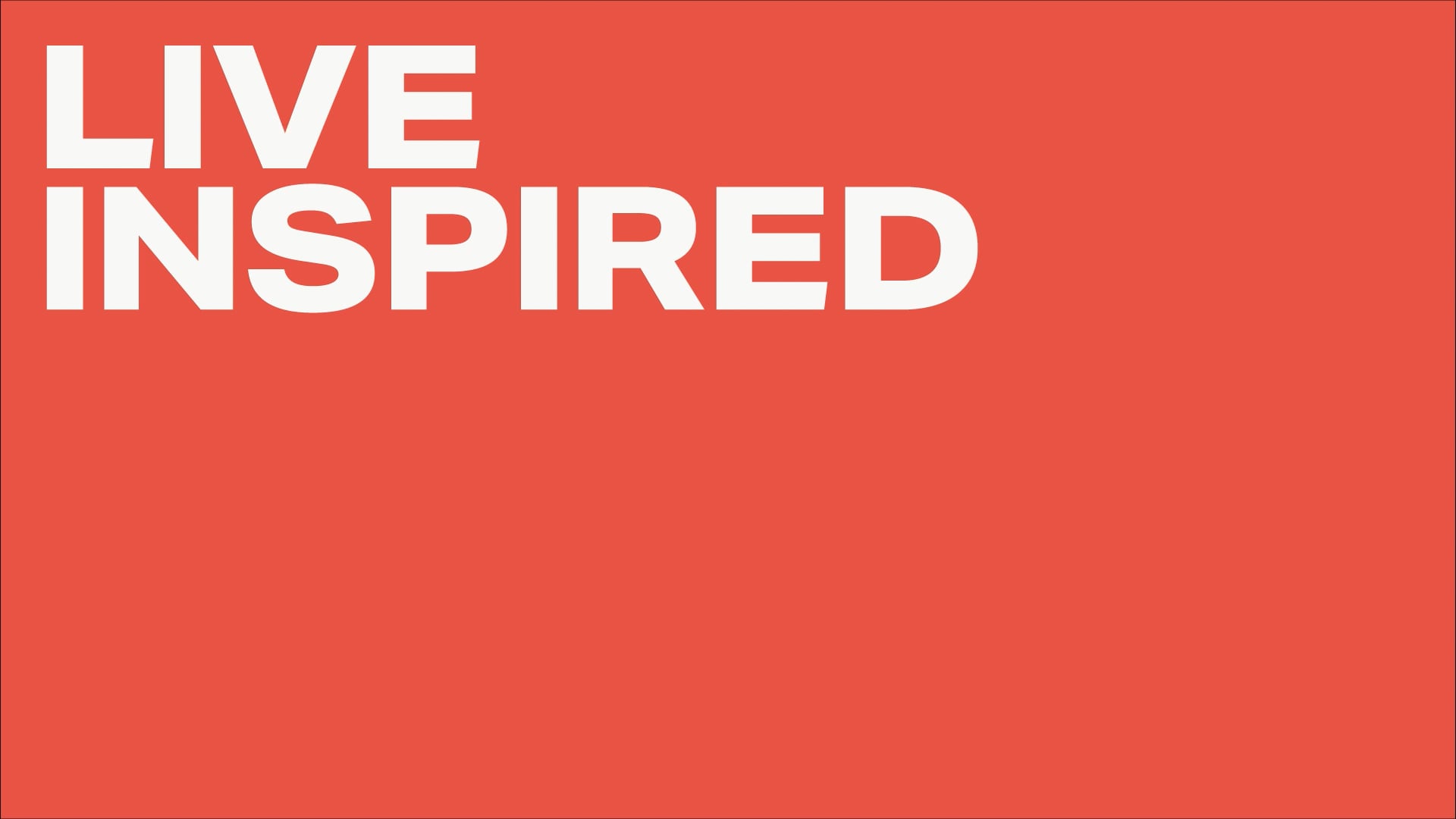 Live Inspired CTA