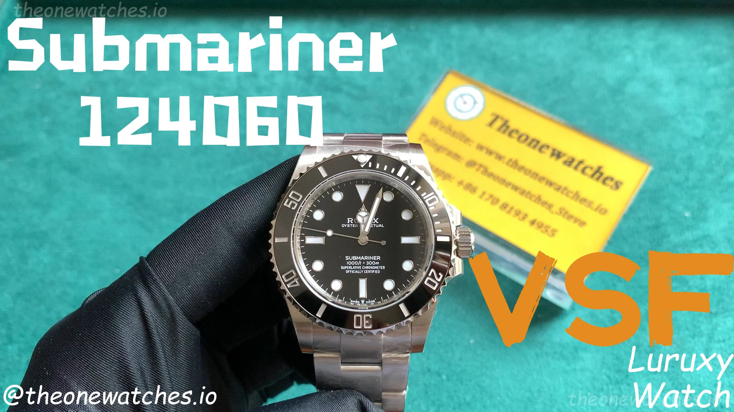 VSF Submariner 124060 Black on Vimeo