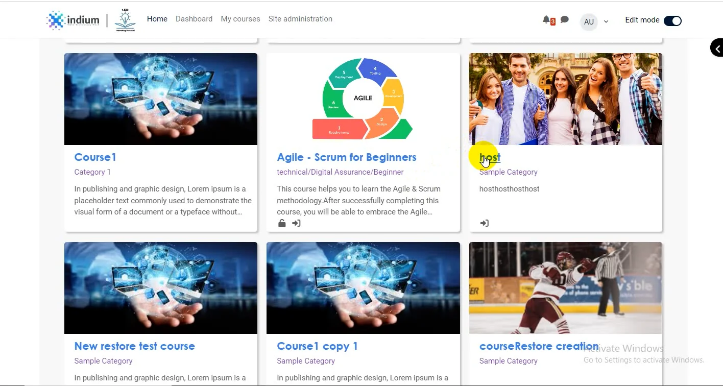 certificate completion date on Vimeo