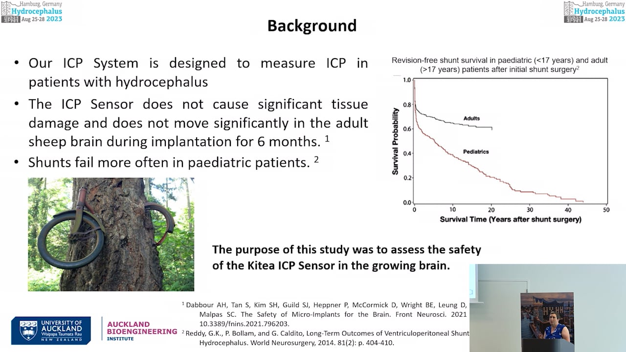 S14. Sarah-Jane Guild - Safety of the Kitea ICP implant in the growing brain