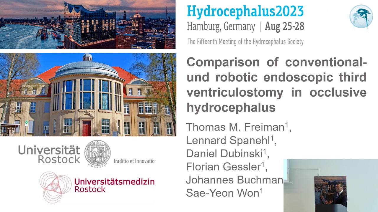 S14. Thomas Freiman - Comparison of conventional- und robotic endoscopic third ventriculostomy in occlusive hydrocephalus