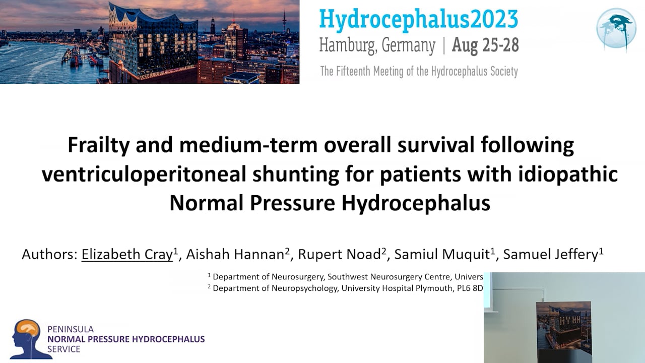 S17. Elisabeth Cray - Frailty and medium-term overall survival following ventriculoperitoneal shunting for patients with idiopat