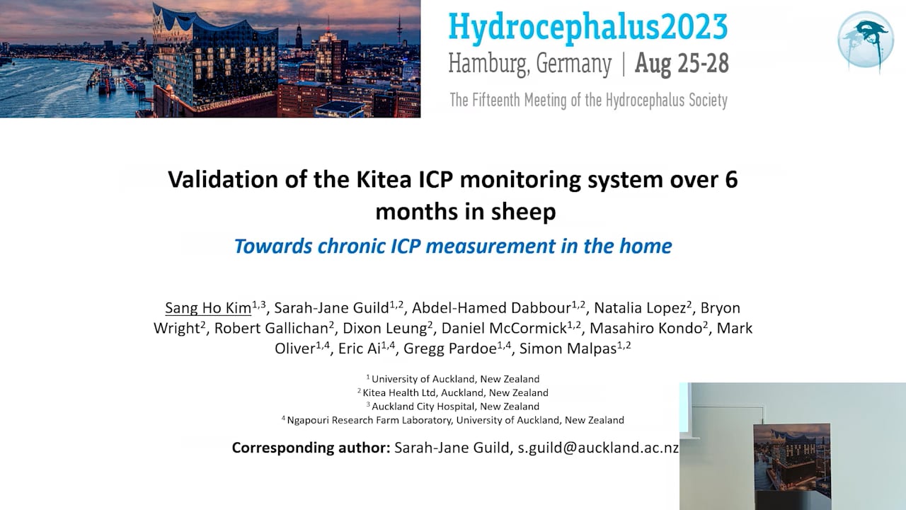 S14. Sang Ho Kim - Validation of the Kitea ICP monitoring system over 6 months in sheep