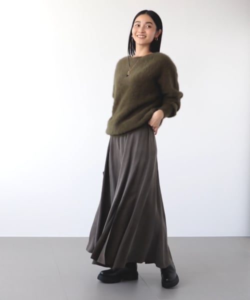 フィブリルスリットフレアスカート | [公式]バビロン（BABYLONE）通販 