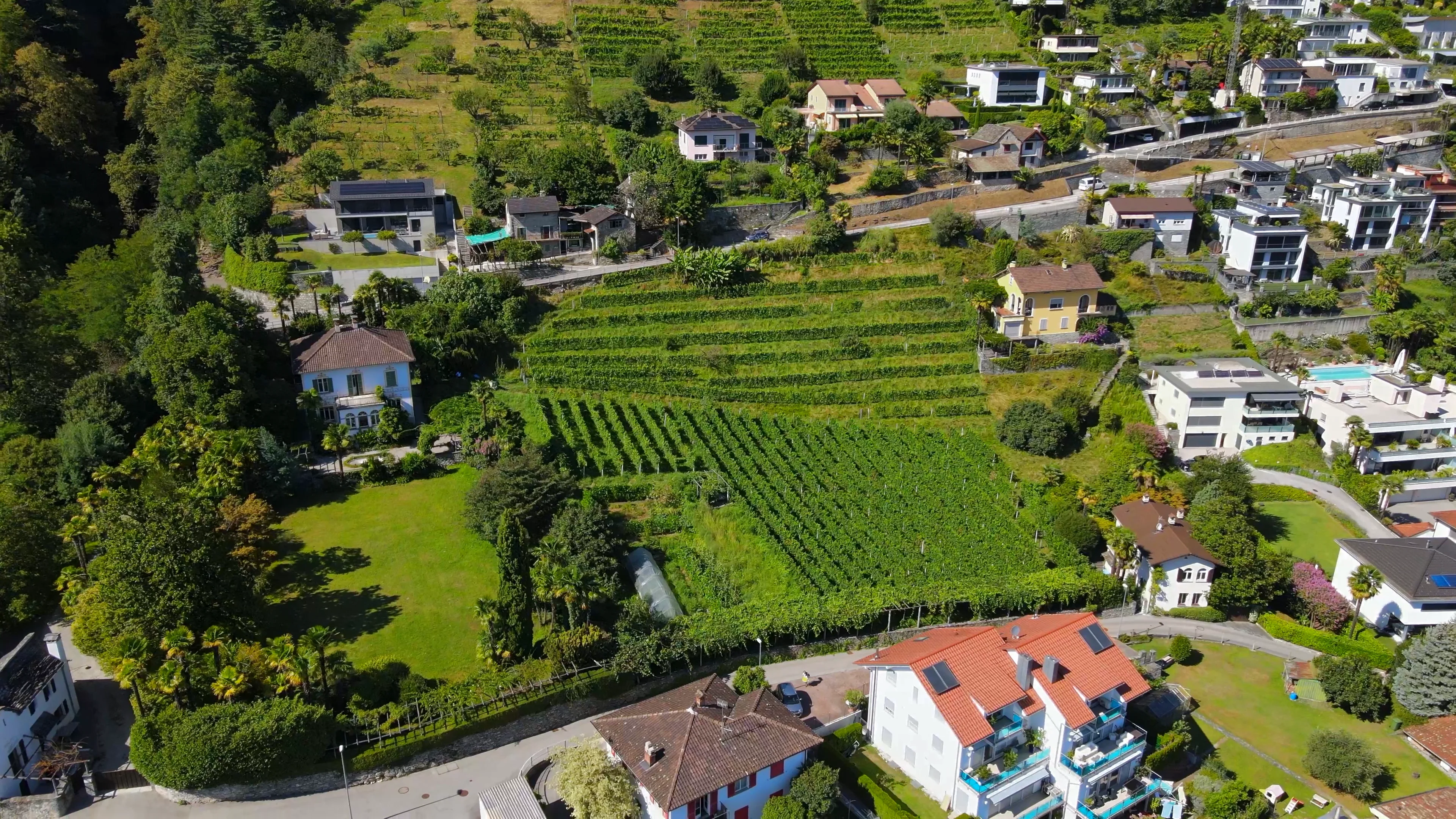 Beautiful building plot for sale in Minusio, Ticino, Switzerland with ...