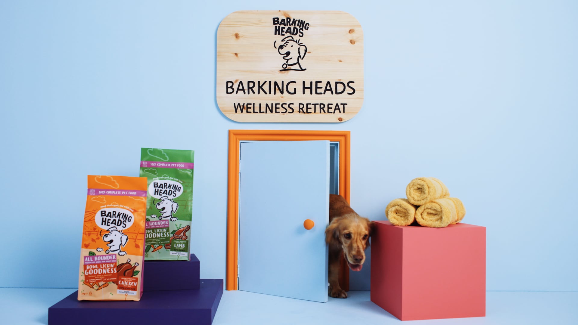 Barking Heads commercial