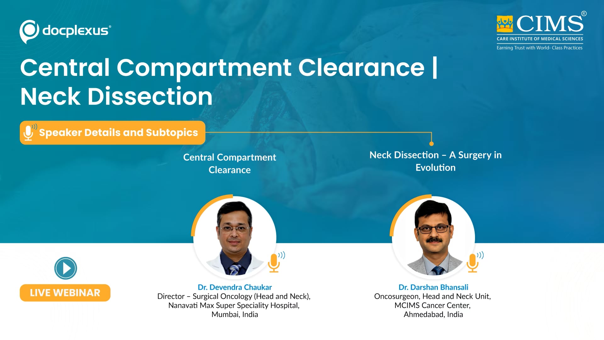 Central Compartment Clearance | Neck Dissection
