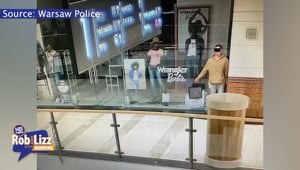 Man Pretends to be Mannequin