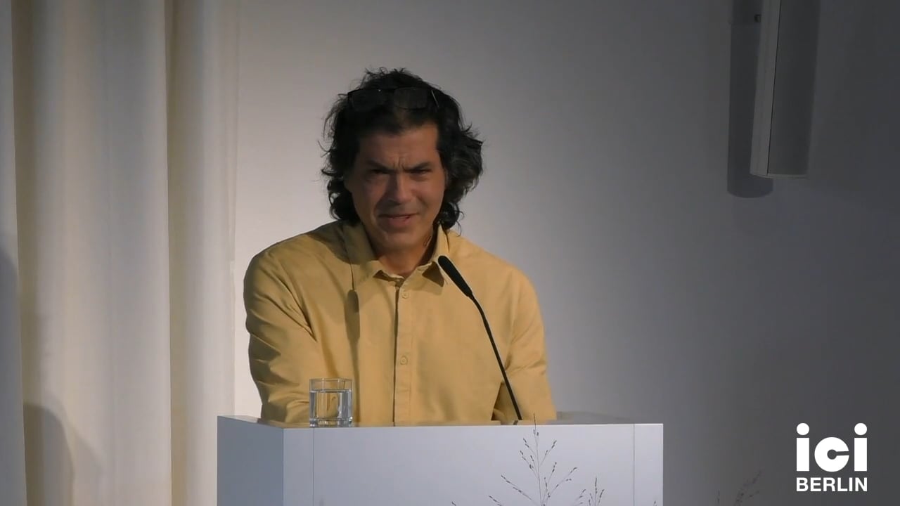Talk by Gastón Gordillo