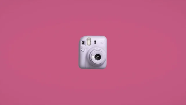 Fujifilm instax Mini Appareil Photo instantané 12, Exposition Automatique  avec Objectif Selfie intégré, Rose Fleuri