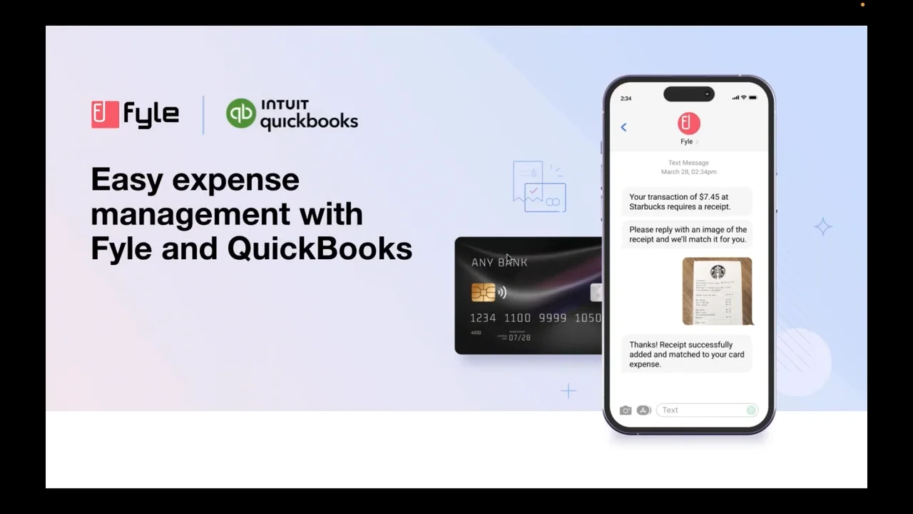 QUICKBOOKS AND FYLE_ EASY EXPENSE MANAGEMENT on Vimeo