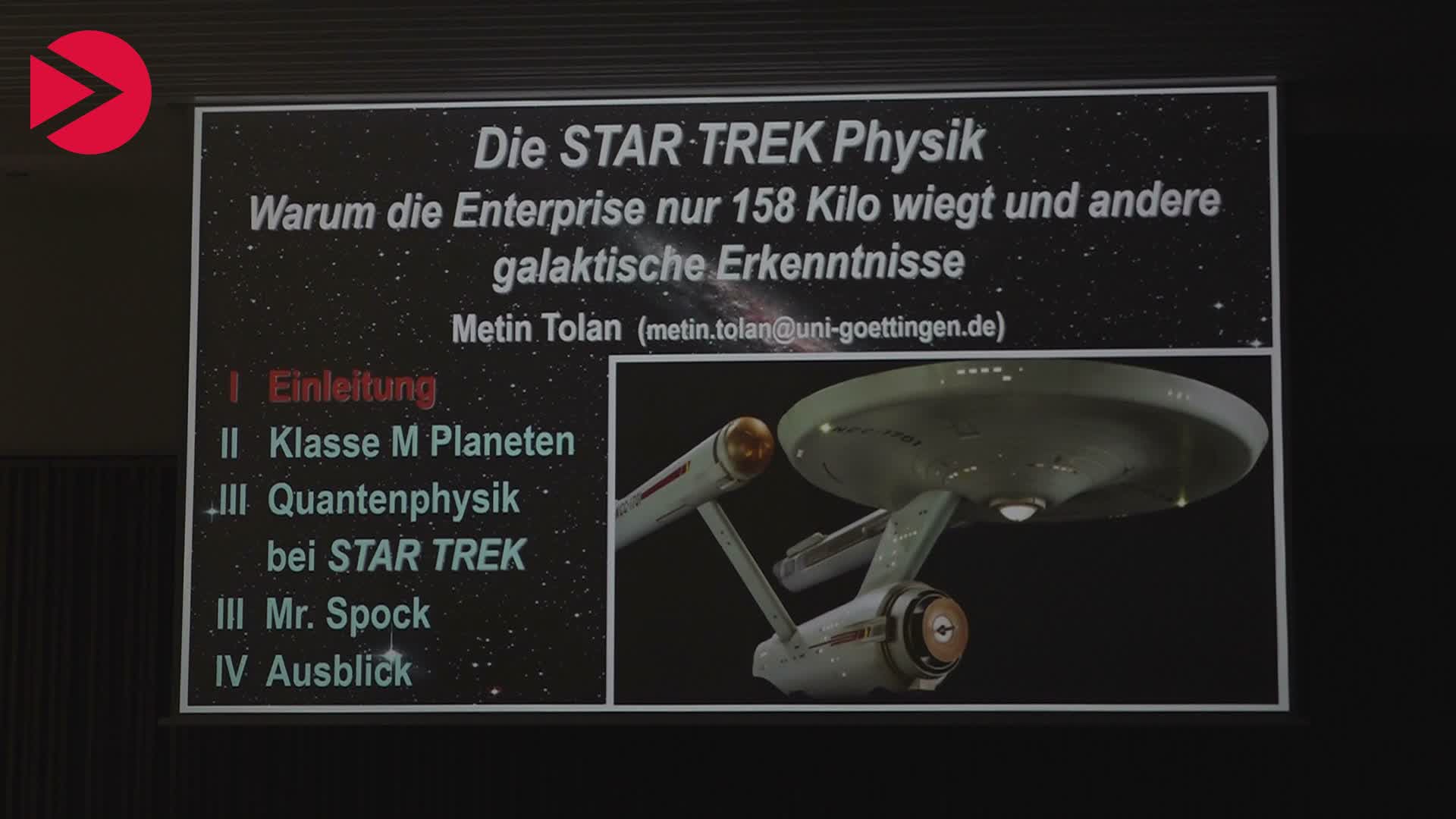 Video Vorschaubild Die Star Trek Physik
