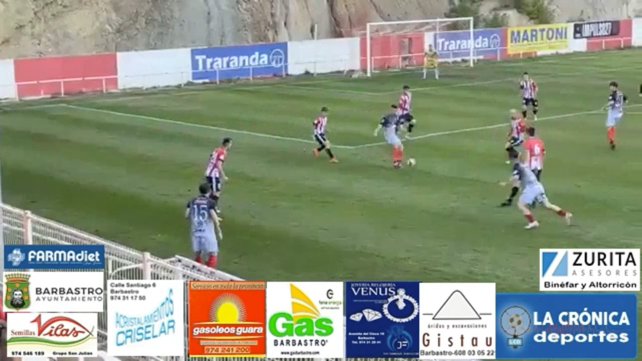 (RESUMEN Y GOLES) CF Illueca 1-2 UD Fraga / Jor. 8 - Tercera Rfef