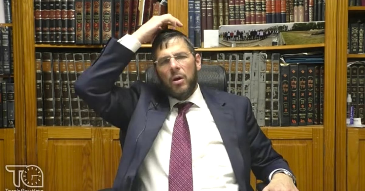 R' Yosef Greenfeld | NOW IS NOT THE TIME TO RELAX