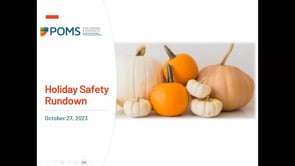 Holiday Safety Rundown video