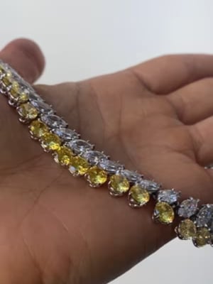 ROUND AND MARQUISE NECKLACE - N107SM/CAN/CZ