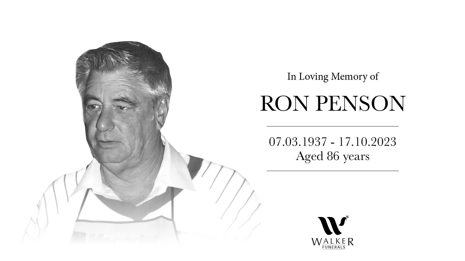 Robert B Walker Funerals Ronald Penson on Vimeo