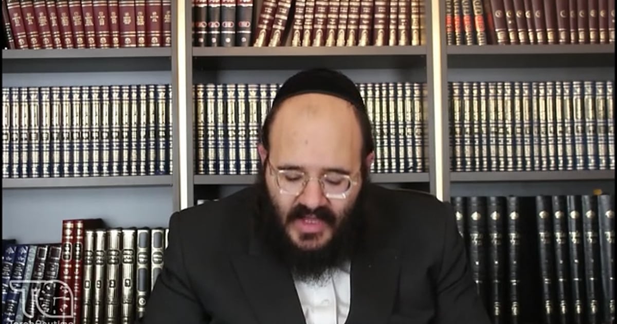 R' Yosef Shimon Bleier | Parshas Vayeira Rishon With Rashi