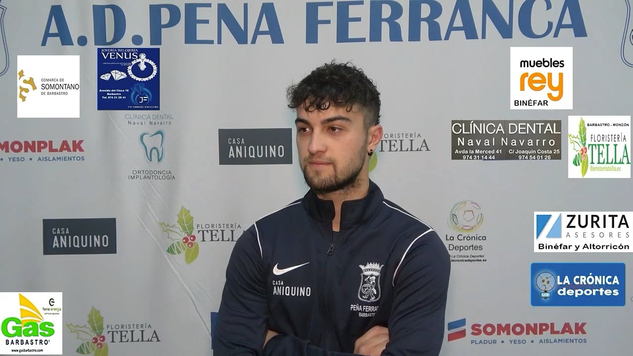 CRISTIAN DUXANS (Jugador Ferranca) Peña Ferranca Tella 2-0 CD Valfonda / Jornada 8 / Primera Regional Gr 2