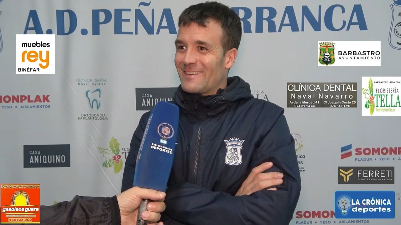 NÉSTOR ARILLA (Entrenador Ferranca) Peña Ferranca Tella 2-0 CD Valfonda / Jornada 8 / Primera Regional Gr 2