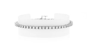 3.00 ct. t.w. Diamond Tennis Bracelet in Sterling Silver