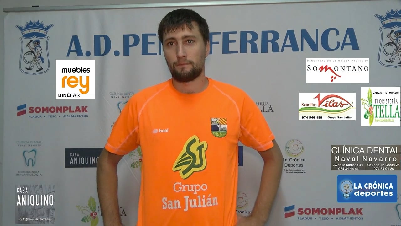 RUBÉN (Jugador Valfonda) Peña Ferranca Tella 2-0 CD Valfonda / Jornada 8 / Primera Regional Gr 2