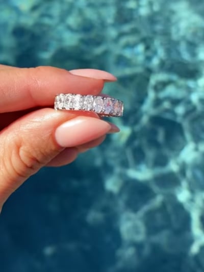 Oval Eternity Band (0.25 carat stones)
