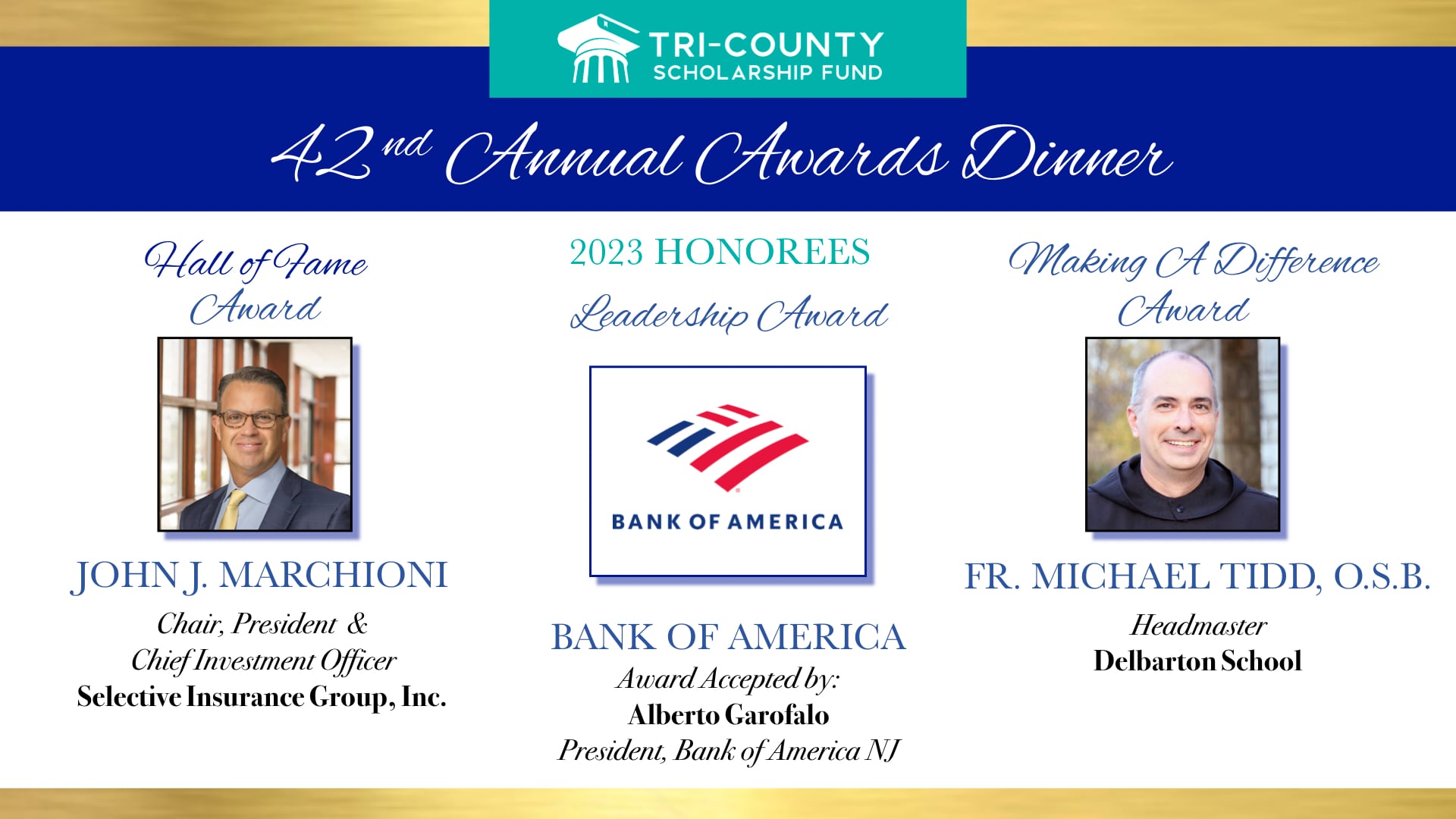 42nd Annual Awards Dinner